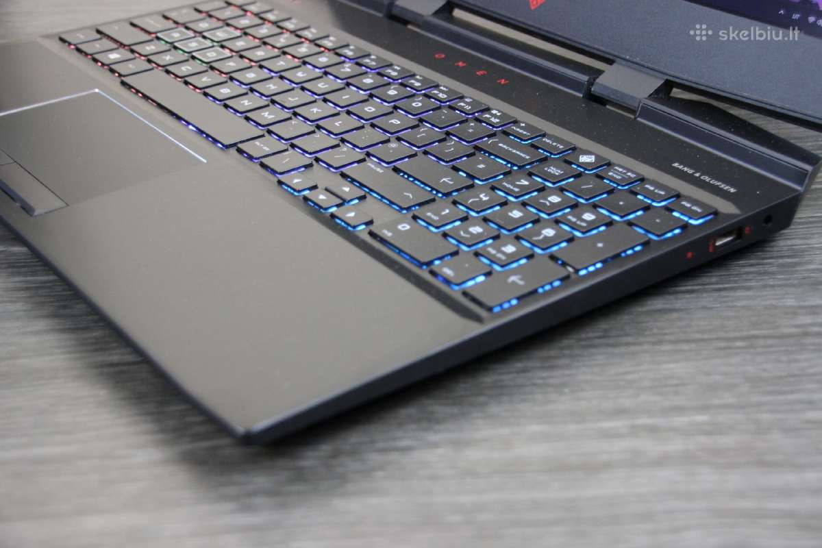 Hp Omen 15,6 Fhd Gtx 6gb 16/32gb SSD+HDD Rgb - nuotraukos Nr. 4
