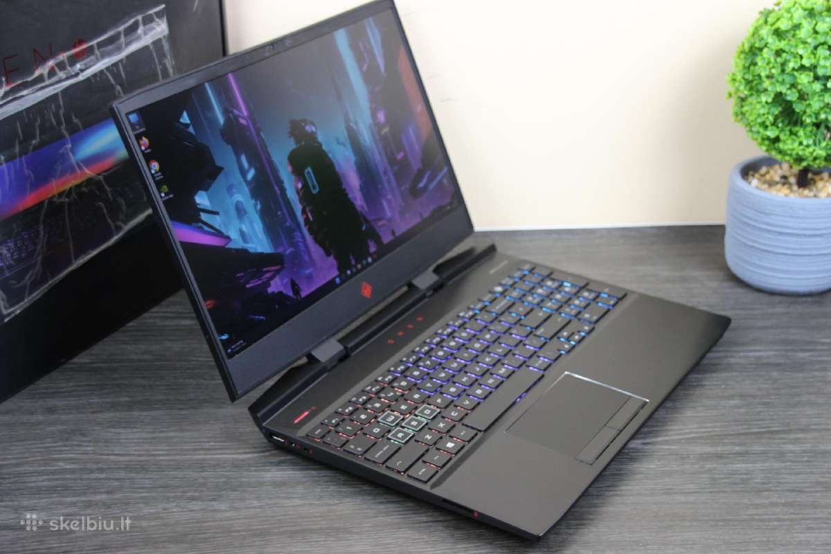 Hp Omen 15,6 Fhd Gtx 6gb 16/32gb SSD+HDD Rgb - nuotraukos Nr. 5