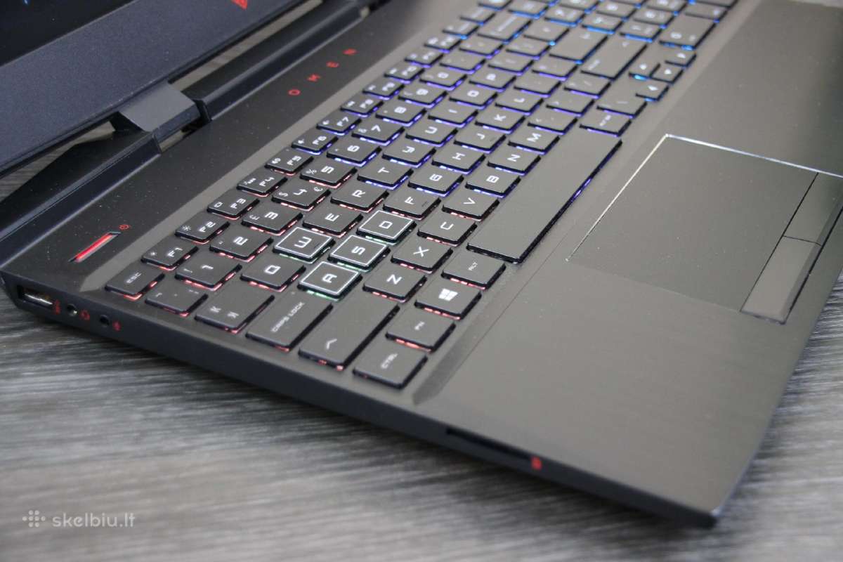 Hp Omen 15,6 Fhd Gtx 6gb 16/32gb SSD+HDD Rgb - nuotraukos Nr. 6