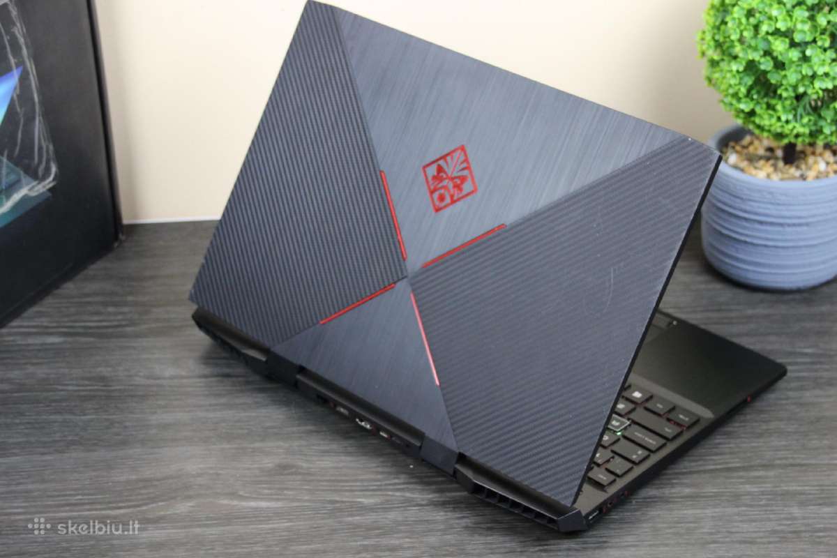 Hp Omen 15,6 Fhd Gtx 6gb 16/32gb SSD+HDD Rgb - nuotraukos Nr. 7