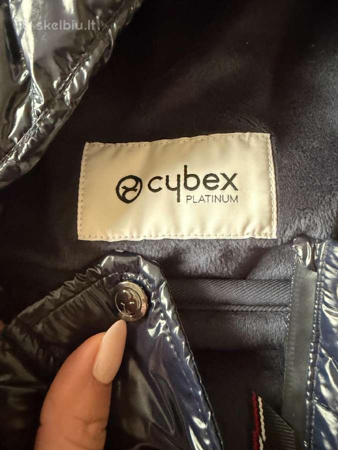 Cybex Platinum Winter footmuff Nautical Blue - nuotraukos Nr. 3