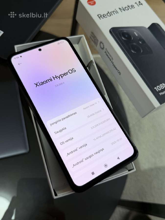 Xiaomi Redmi Note 14 256 GB - nuotraukos Nr. 4