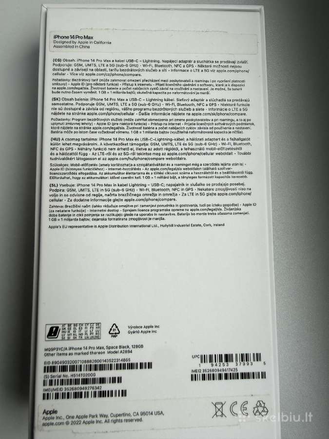 Apple iPhone 14 pro max - nuotraukos Nr. 6