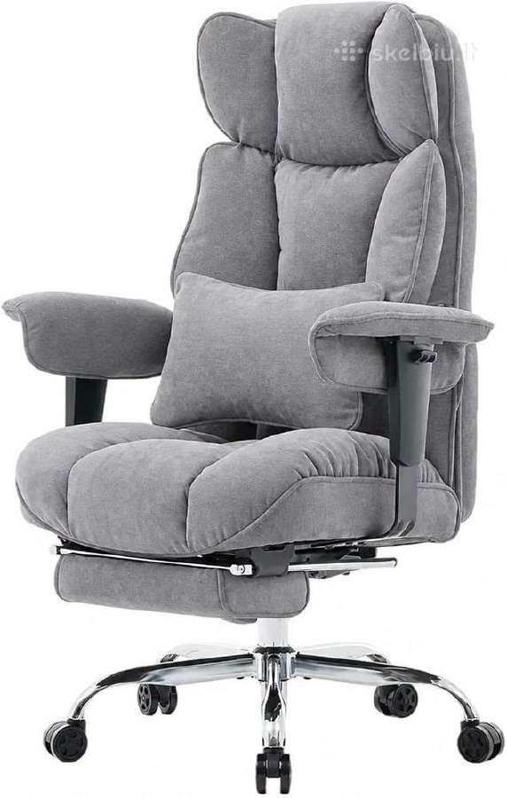 Ergonominė biuro kėdė su kojų atrama - nuotraukos Nr. 7