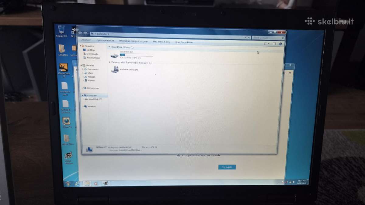 Dell vostro 1510 kolekcinio stovio inspiron 6000 - nuotraukos Nr. 7