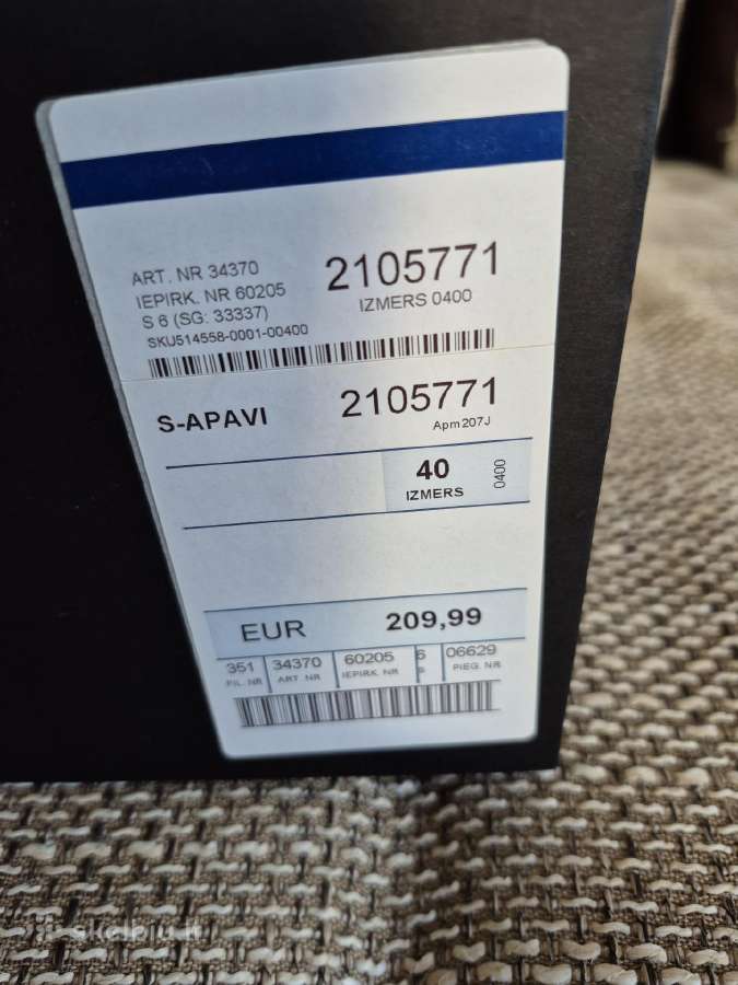 Karl Lagerfield batai 40 dydis - nuotraukos Nr. 8