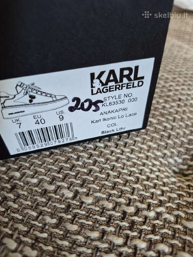 Karl Lagerfield batai 40 dydis - nuotraukos Nr. 9