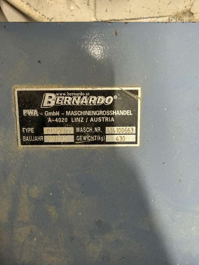 Metalo, skardos lanaktymo staklės Bernardo - nuotraukos Nr. 3