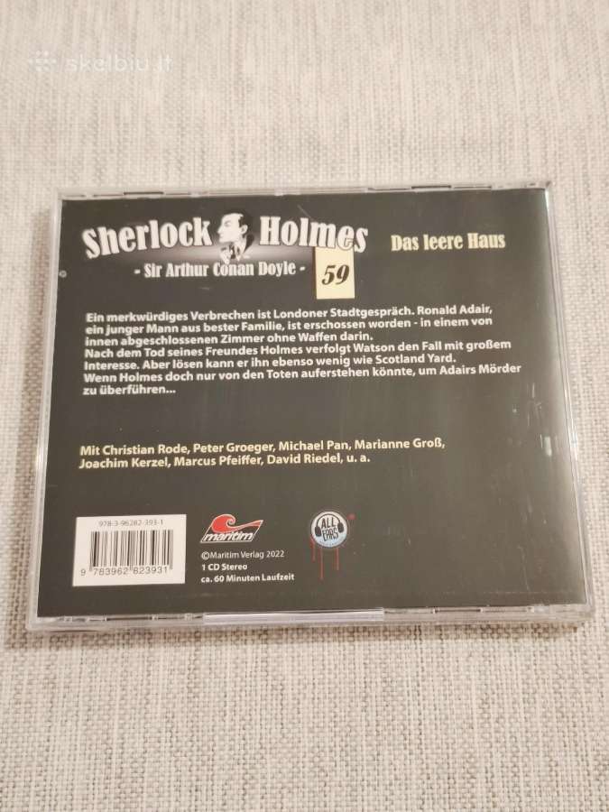 Sherlock Holmes (audio CD) - nuotraukos Nr. 4