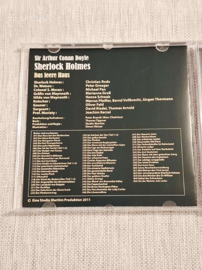 Sherlock Holmes (audio CD) - nuotraukos Nr. 2