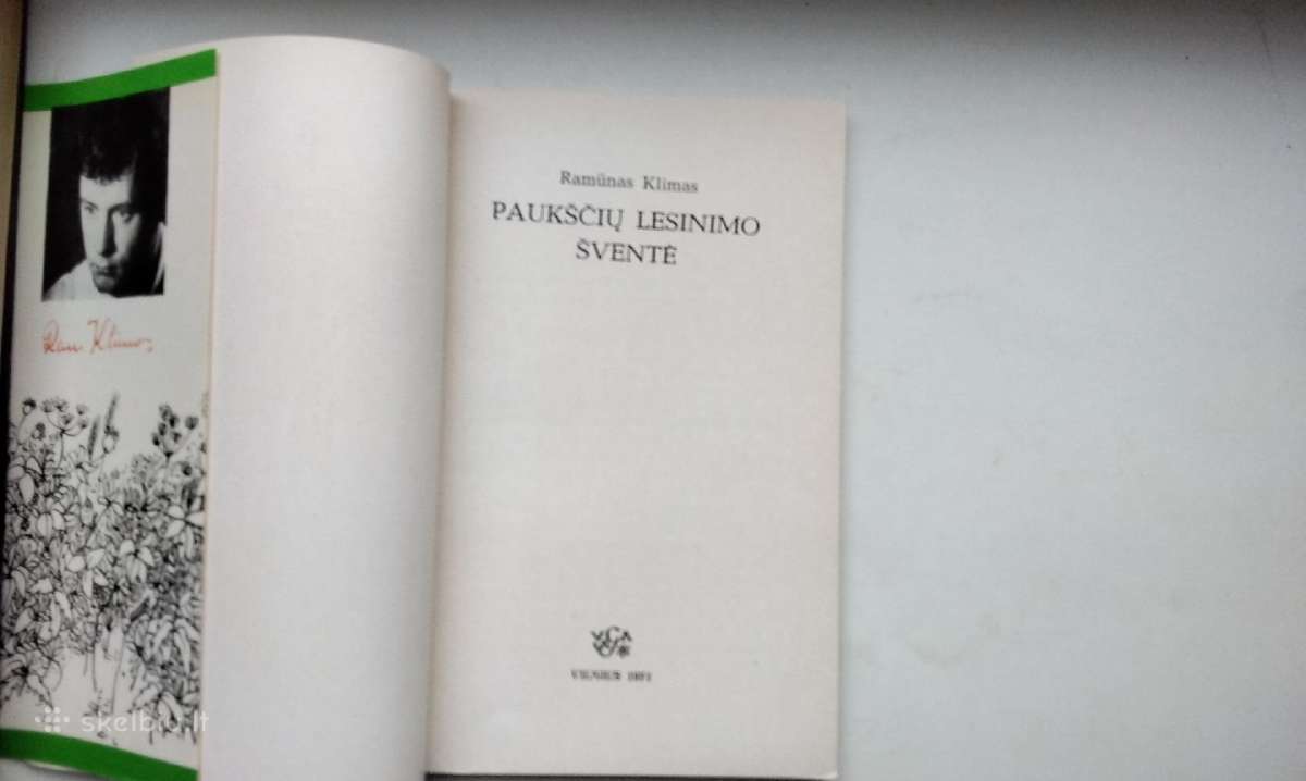 R. Klimas. Paukščių lesinim šventė(1971). Tiktai u - nuotraukos Nr. 3