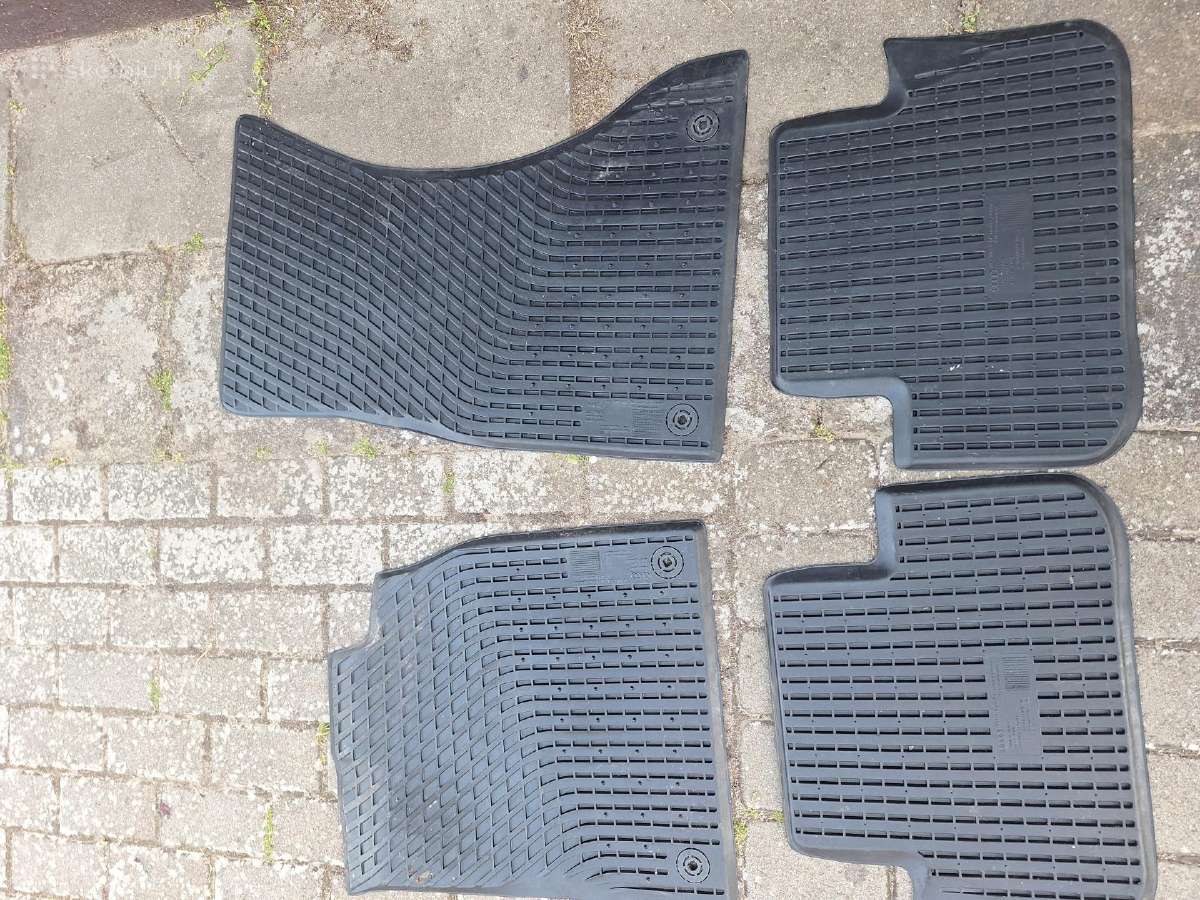 Audi a4 b8, b8.5 originalūs guminiai kilimėliai - nuotraukos Nr. 2