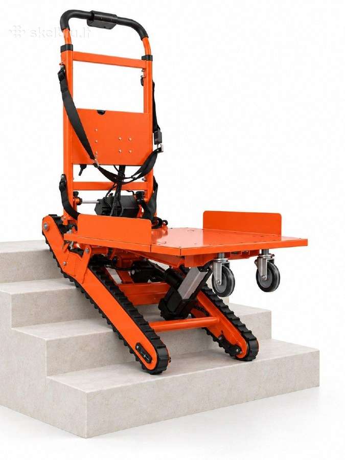 Krovininis laiptų kopiklis vikšrinis 210kg Lh12-b - nuotraukos Nr. 2