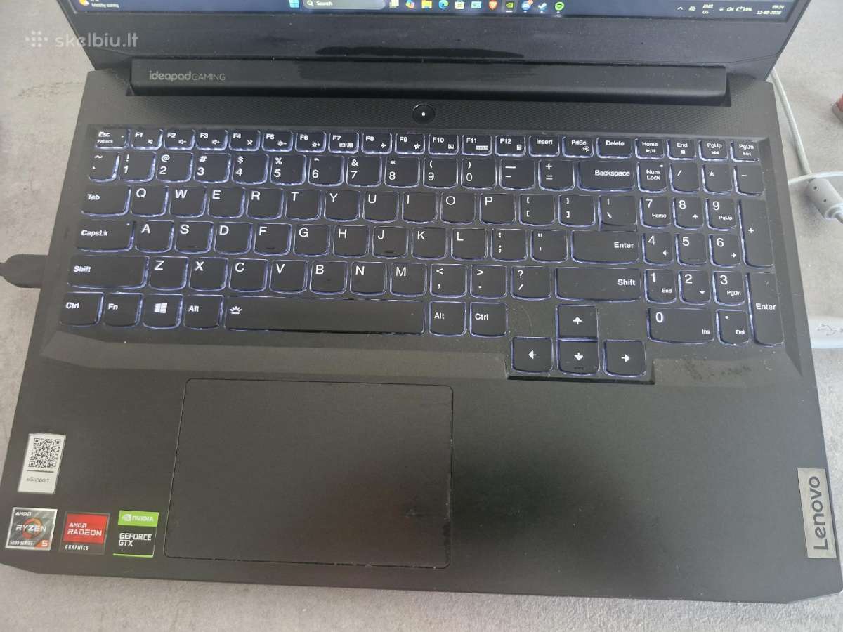 Lenovo ideapad gaming 3 82k2 - nuotraukos Nr. 2