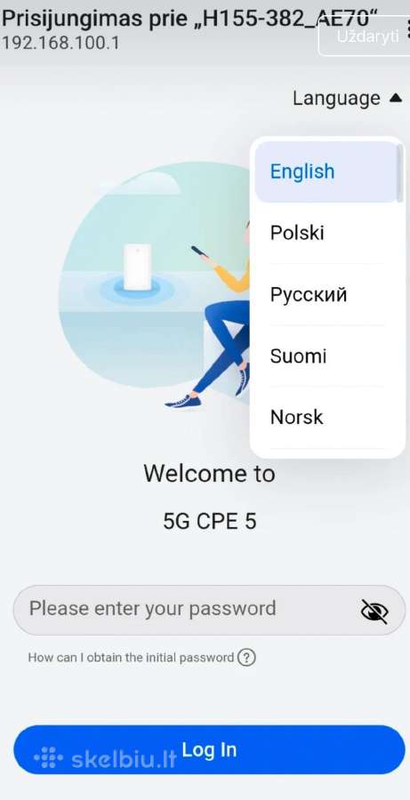 Galingas 5G Cpe 5 - nuotraukos Nr. 4