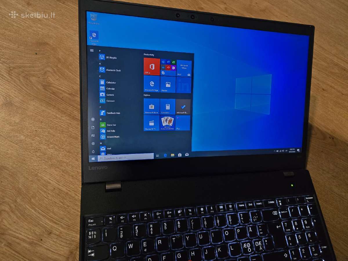 Lenovo T570 - nuotraukos Nr. 7