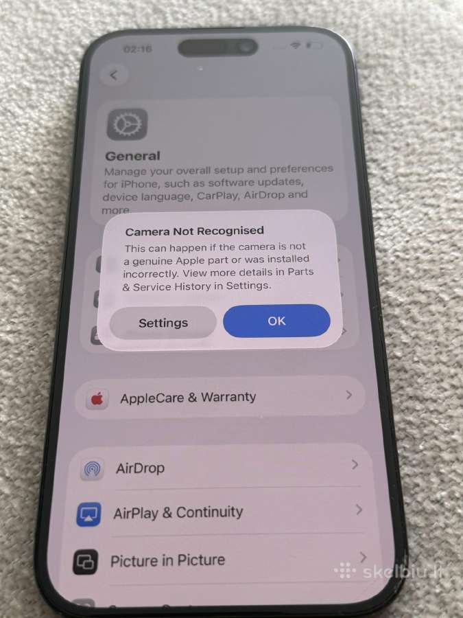 iPhone 15 Pro 128 GB - nuotraukos Nr. 6
