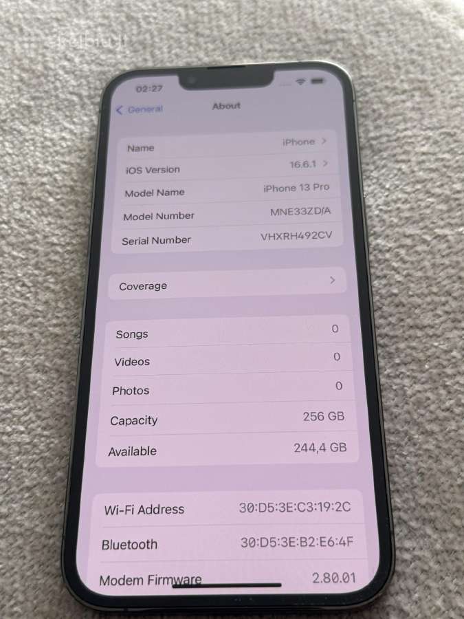 iPhone 13 Pro 256 GB - nuotraukos Nr. 7