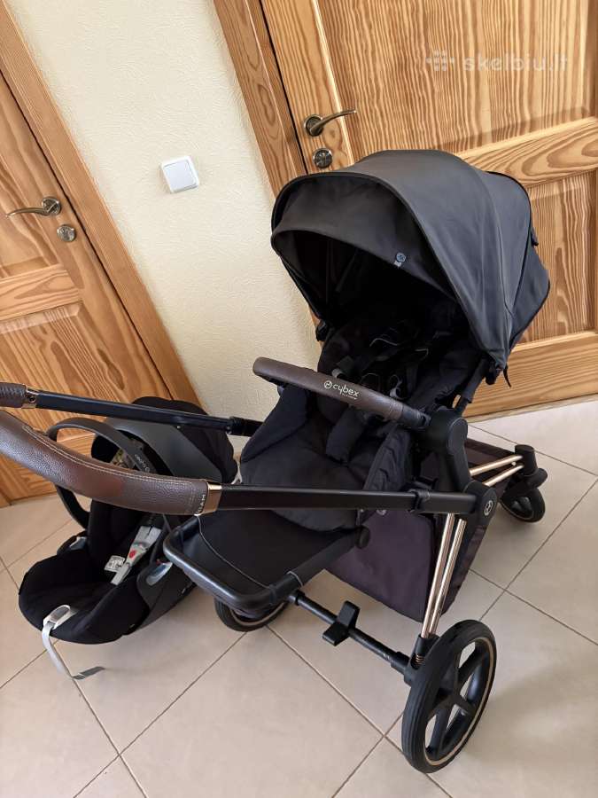 Parduodu Cybex Priam Rose Gold 3in1. - nuotraukos Nr. 3