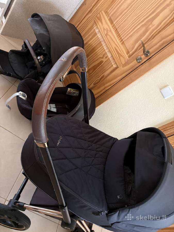 Parduodu Cybex Priam Rose Gold 3in1. - nuotraukos Nr. 4