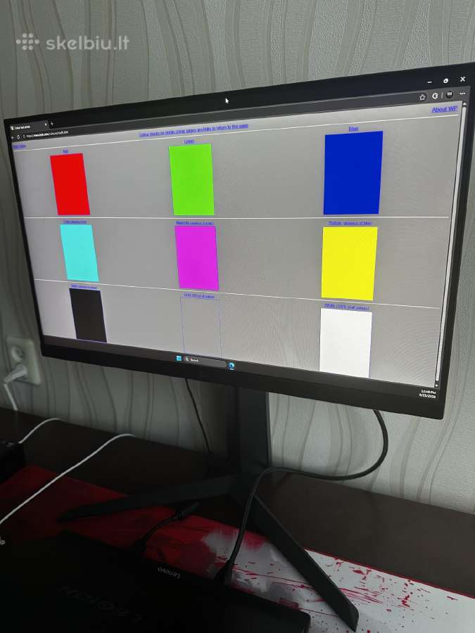 LG Ultragear 24 144hz Ips - nuotraukos Nr. 6