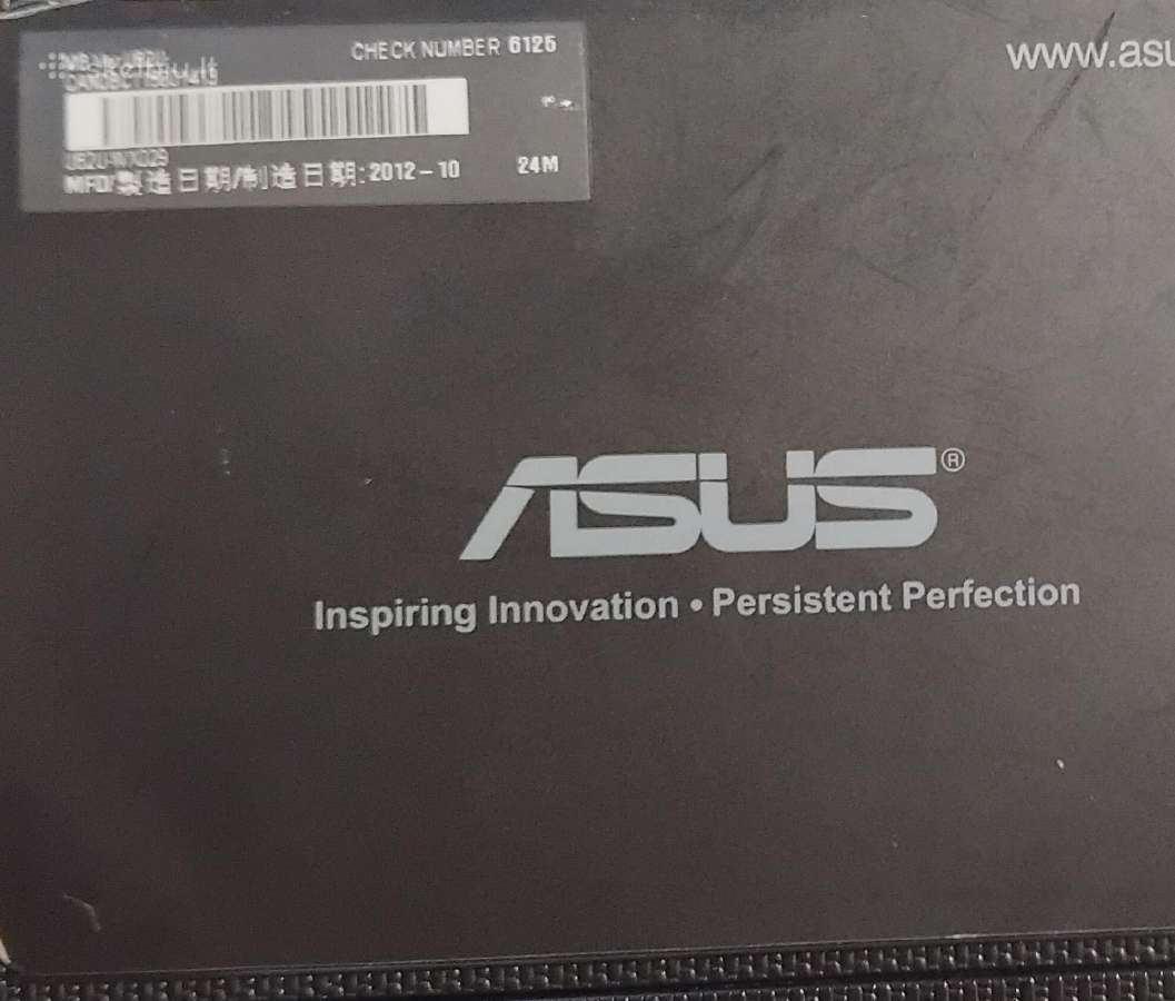 Asus U82u notebook 14" - nuotraukos Nr. 5