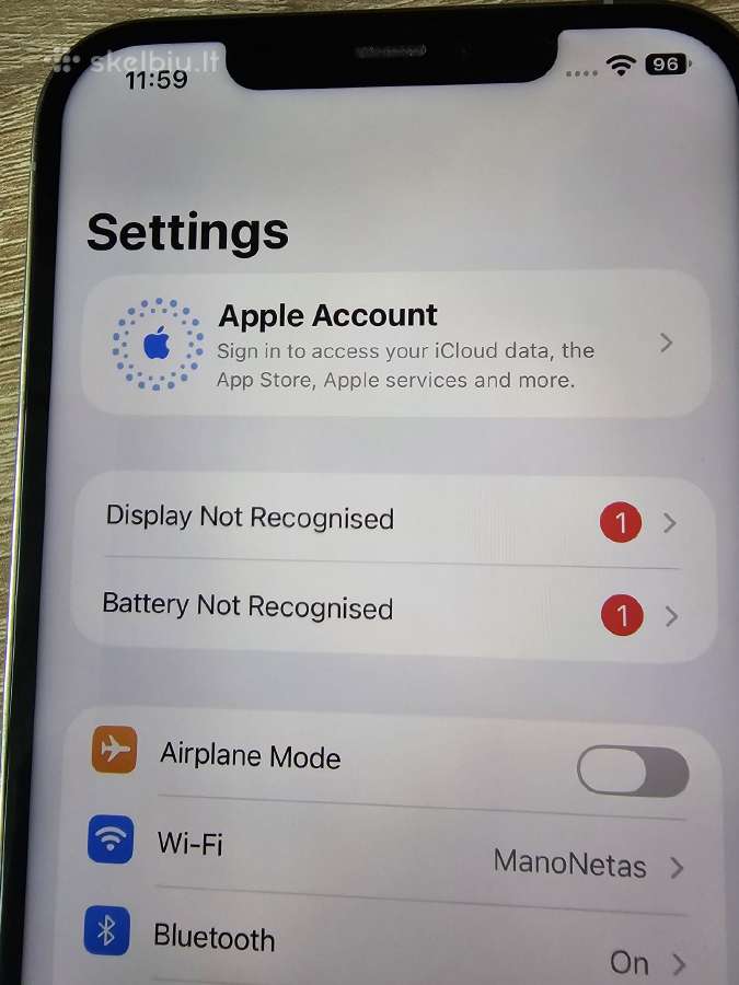 iPhone 12 Pro Max (128 GB) - nuotraukos Nr. 12