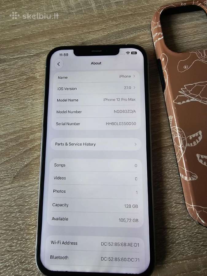 iPhone 12 Pro Max (128 GB) - nuotraukos Nr. 13