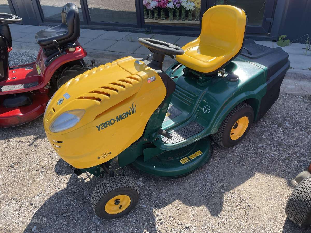 Sodo traktoriukas zoliapjove Yardman, Cub cadet - nuotraukos Nr. 2