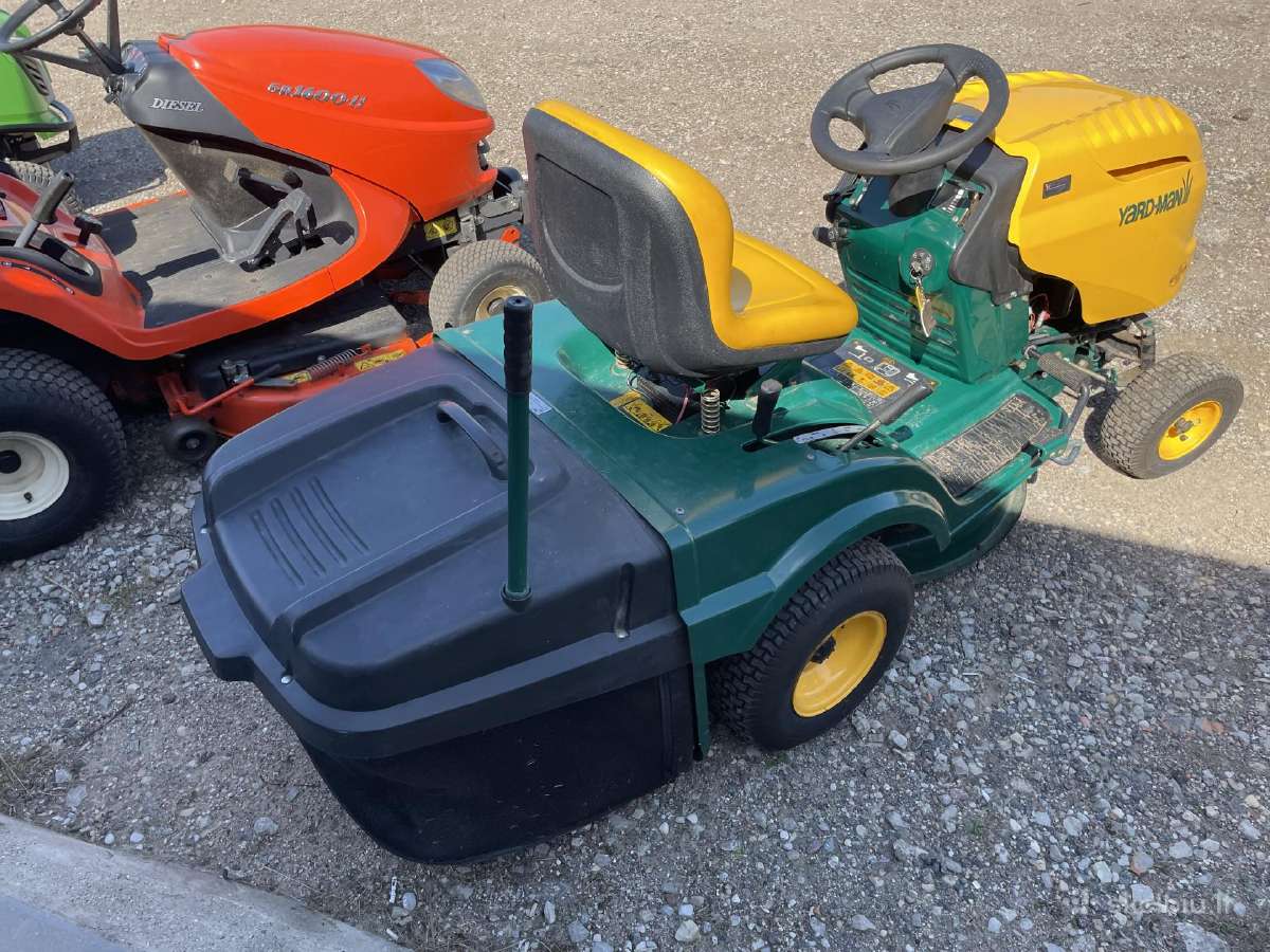 Sodo traktoriukas zoliapjove Yardman, Cub cadet - nuotraukos Nr. 4