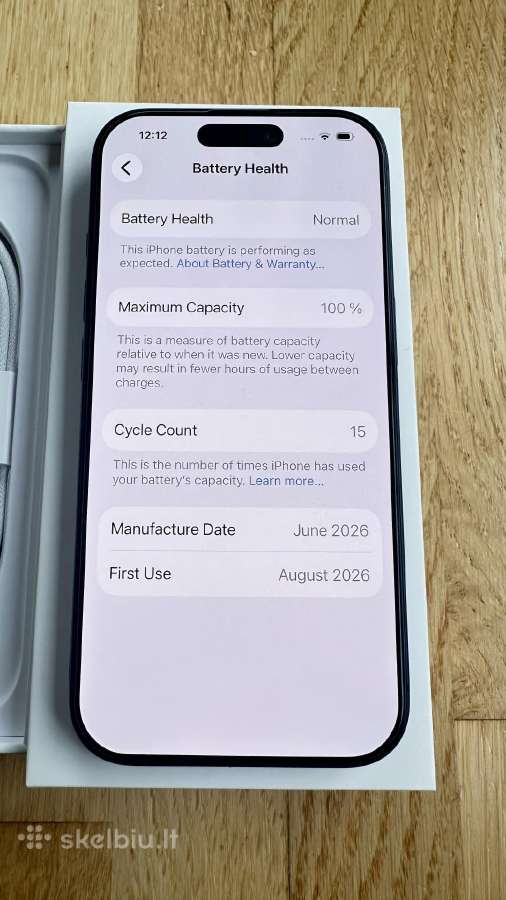 Apple iPhone 17 Pro 256gb - nuotraukos Nr. 4