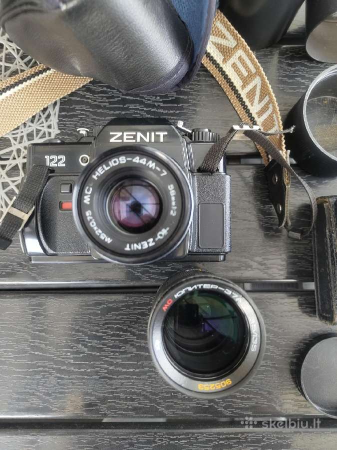 Zenit Pentax fotoaparatai ir kiti foto priedai - nuotraukos Nr. 6
