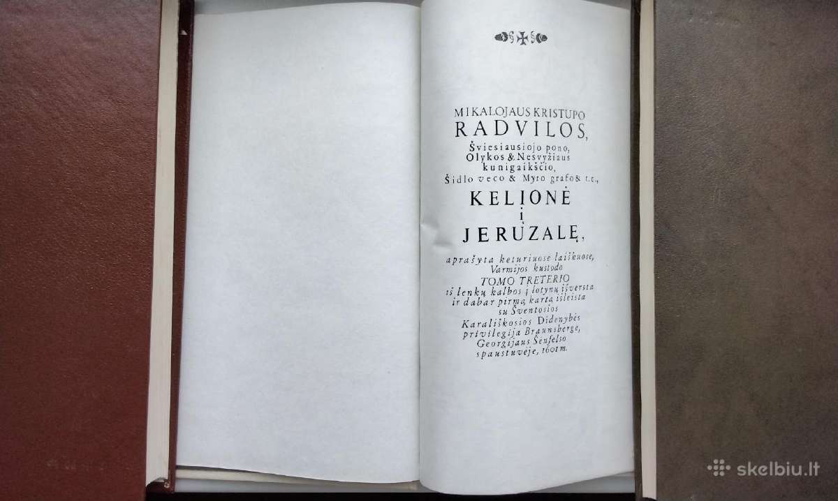 Radvila Našlaitėlis. Kelionė į Jeruzalę - nuotraukos Nr. 3
