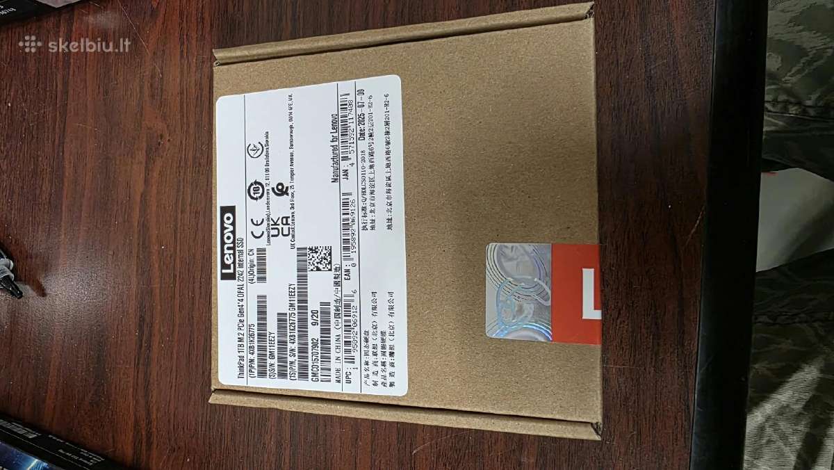 1tb Samsung SSD - nuotraukos Nr. 4