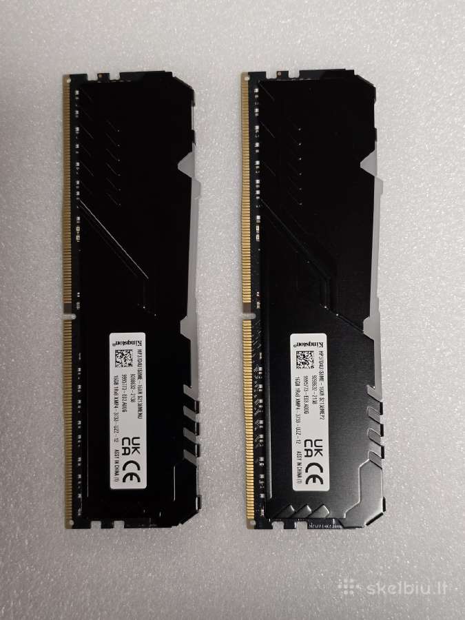 Kingston Fury Hyperx Rgb 2x16gb Ddr4 3733mhz - nuotraukos Nr. 2