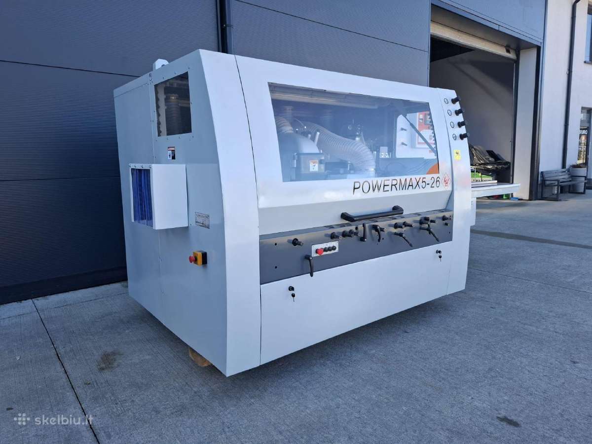 Keturpusės obliavimo staklės Powermax 260 - nuotraukos Nr. 2