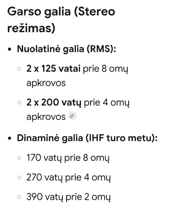 Rotel Rb-991 galios stiprintuvas - nuotraukos Nr. 25