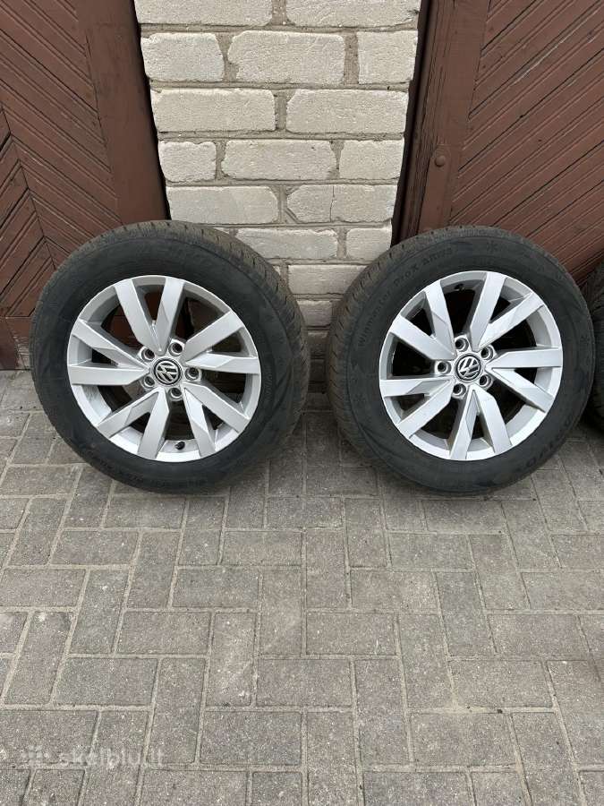 Parduodu žiemines padangas 4 vnt su ratlankiais - nuotraukos Nr. 2
