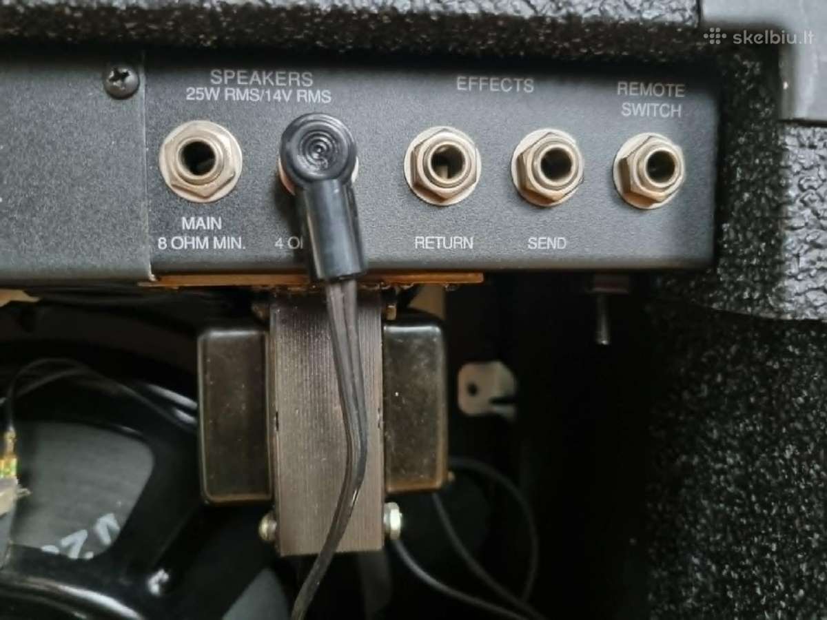 Peavey Bravo 112 25-watt 1x12 Guitar Combo(usa) - nuotraukos Nr. 5