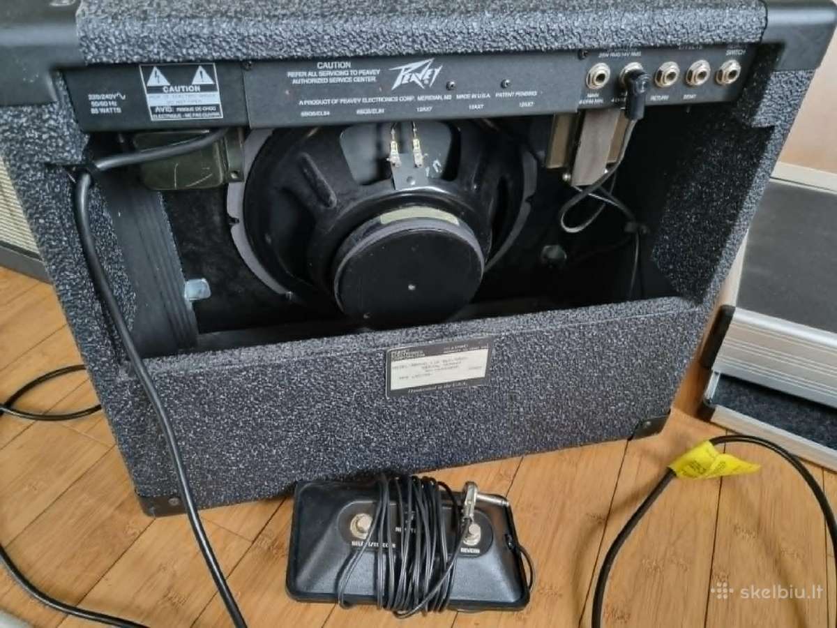 Peavey Bravo 112 25-watt 1x12 Guitar Combo(usa) - nuotraukos Nr. 2