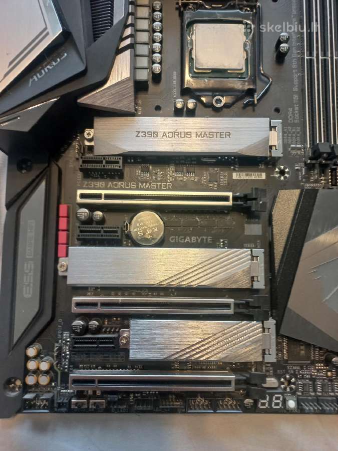Aorus z390 master i7 9700k - nuotraukos Nr. 3