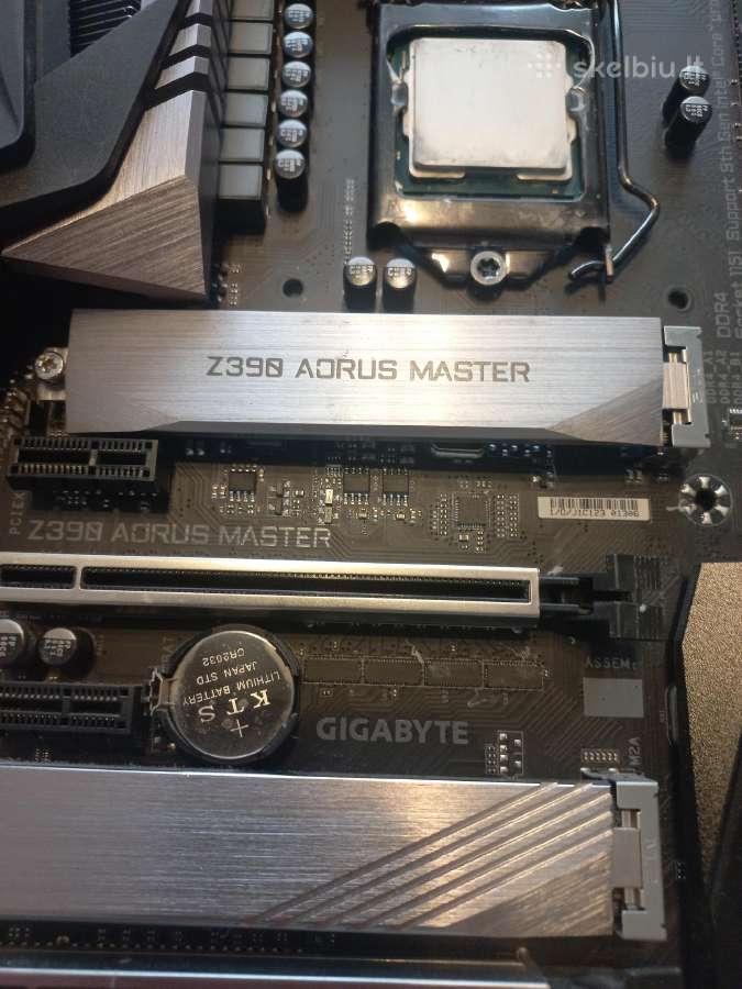 Aorus z390 master i7 9700k - nuotraukos Nr. 4
