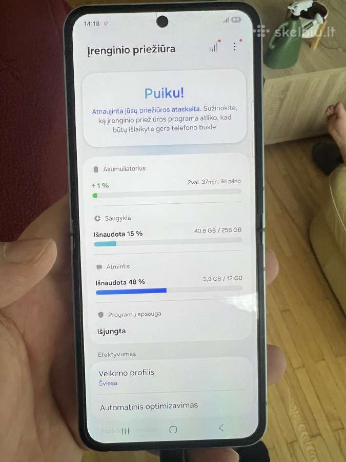 Samsung Flip 6 - nuotraukos Nr. 3