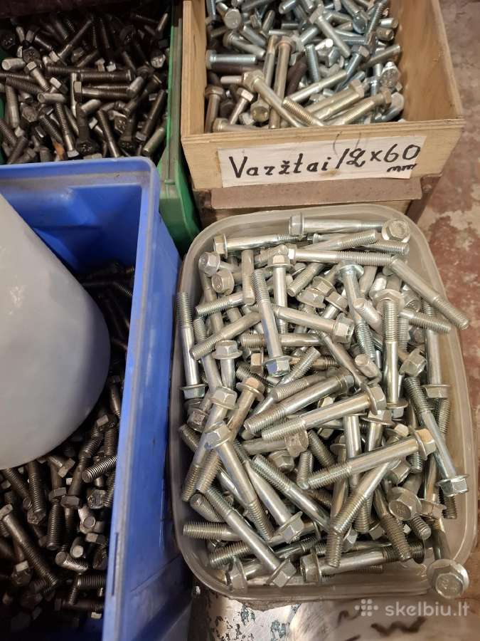 Varžtai 10mm - nuotraukos Nr. 3