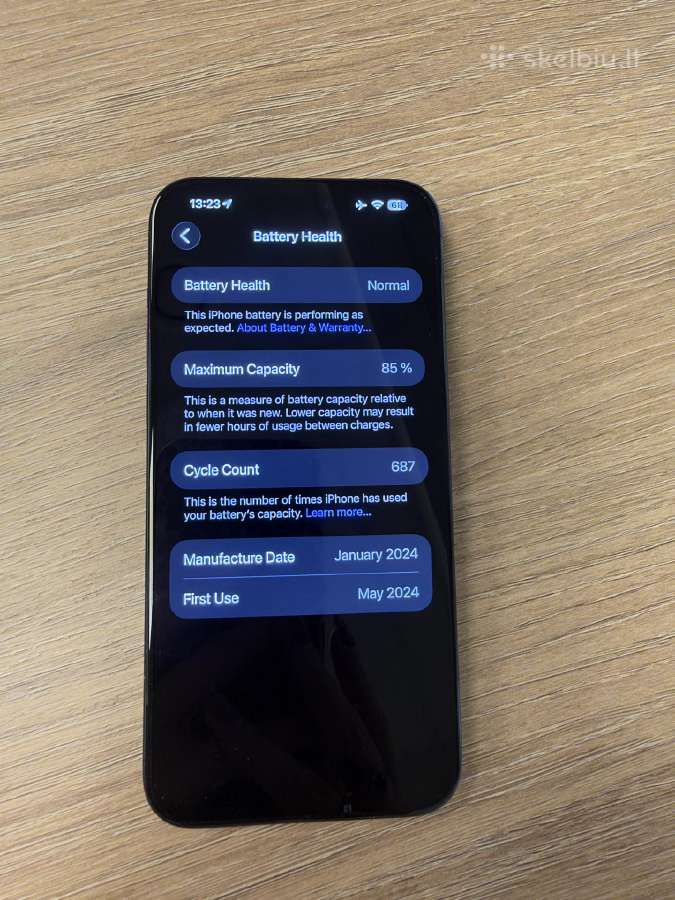 iPhone 15 Pro Max 256gb - nuotraukos Nr. 2