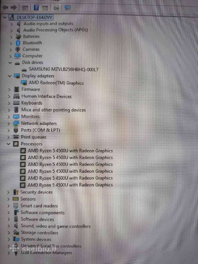 Thinkpad L15 G1 15.6 Ips Ryzen 5 4500u 8/256 8 - nuotraukos Nr. 5