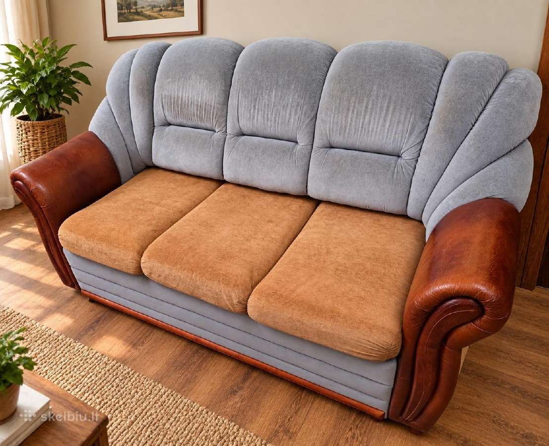 Sofa su miegama funkcija - nuotraukos Nr. 8