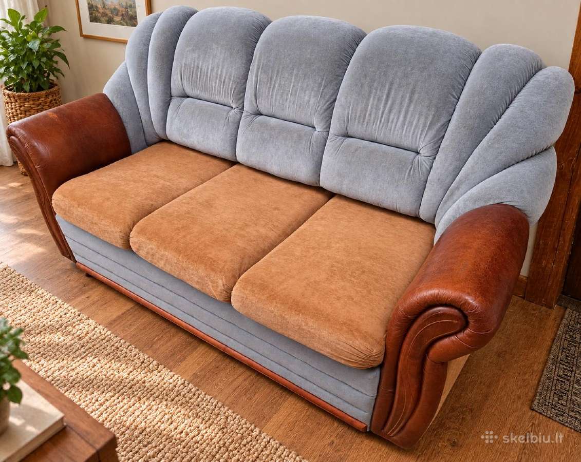 Sofa su miegama funkcija - nuotraukos Nr. 9