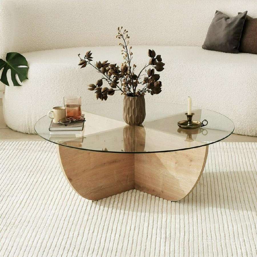 Kavos staliukas Kalune Design Lily - smėlio spalv. - nuotraukos Nr. 4