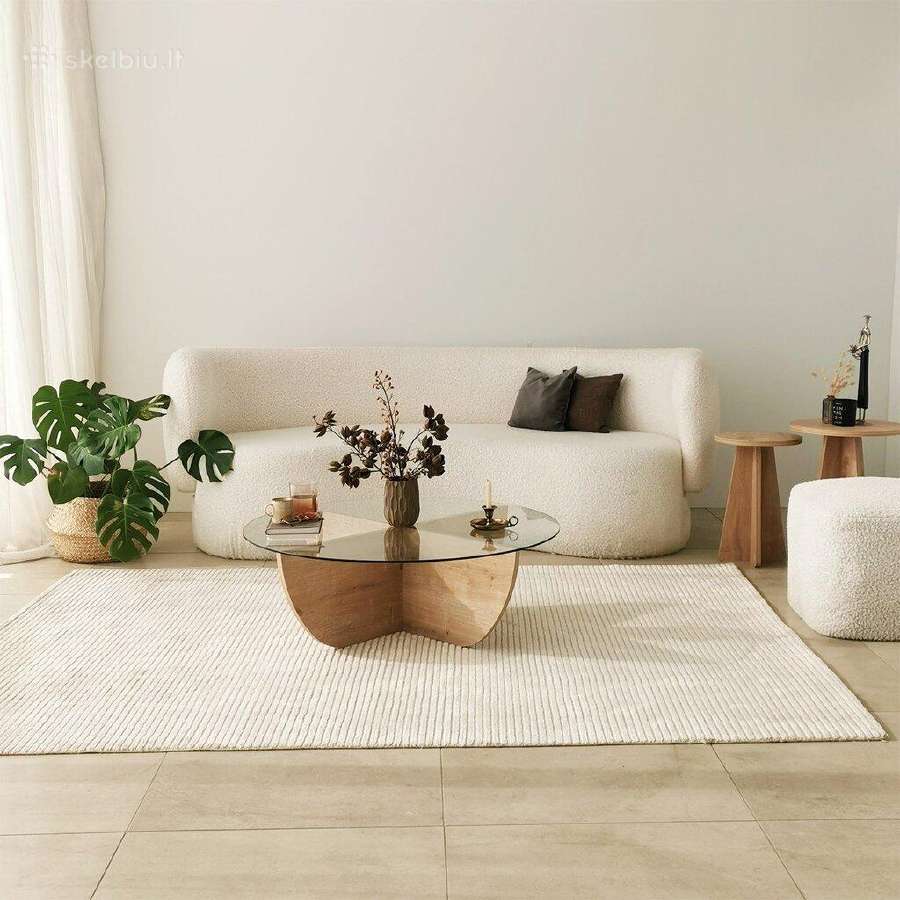 Kavos staliukas Kalune Design Lily - smėlio spalv. - nuotraukos Nr. 7